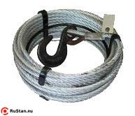 Канат 19,5 мм (100 м) для лебедки с Кч-7,0т 320А опрессовка фото №1 Канат 19,5 мм (100 м) для лебедки с Кч-7,0т 320А опрессовка фото №1