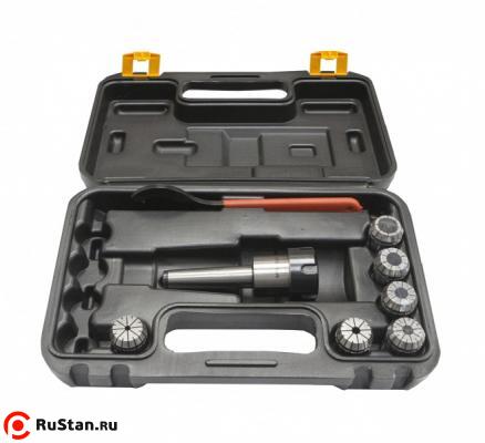 Цанговый патрон МТ2-ER25/6 PCS с набором цанг (4,6,8,10,12,16 мм) фото №1