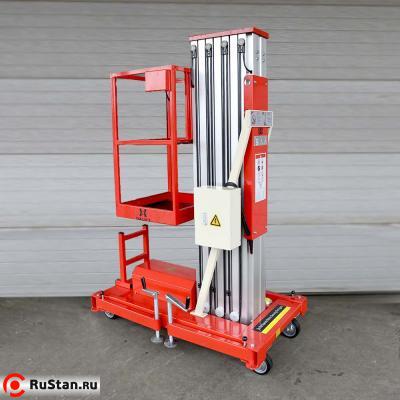 Телескопический Одномачтовый Подъемник ZX-1-100 OXLIFT 10 м 125 кг фото №2 Телескопический Одномачтовый Подъемник ZX-1-100 OXLIFT 10 м 125 кг фото №2