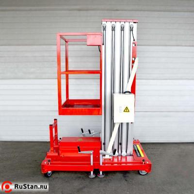 Телескопический Одномачтовый Подъемник ZX-1-100 OXLIFT 10 м 125 кг фото №3 Телескопический Одномачтовый Подъемник ZX-1-100 OXLIFT 10 м 125 кг фото №3