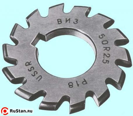 Фреза Выпуклая 125х24х32 R12,0 Р6М5 Z=10 фото №1
