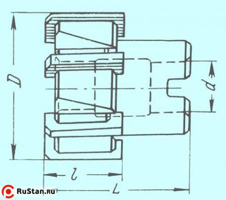 Развертка d 90,0х 55х90х40 Н9 насадная Р6М5 со вставными пластинами Z=10 фото №1
