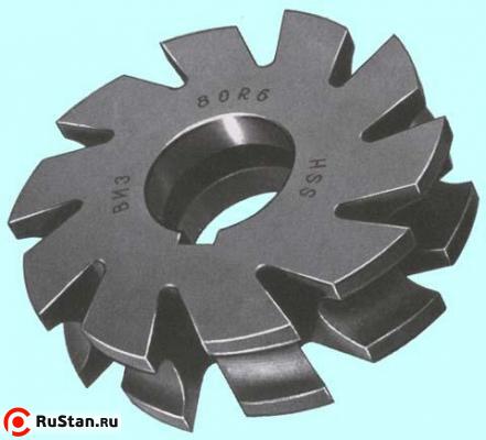 Фреза Вогнутая 100х35х32 R10,0 Р9 Z=10  тип2 фото №1