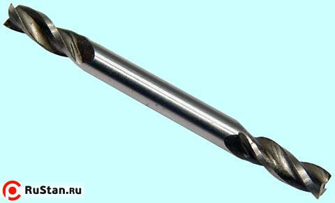 Фреза Концевая d 5,0х18х65 ц/х Р9 Z=3 двухсторонняя фото №1