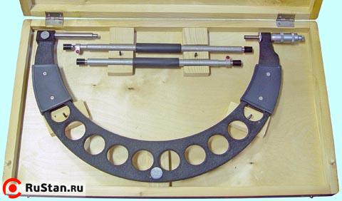 Микрометр Гладкий МК-500  400-500 мм (0,01) кл.т.1 (КРИН) фото №1