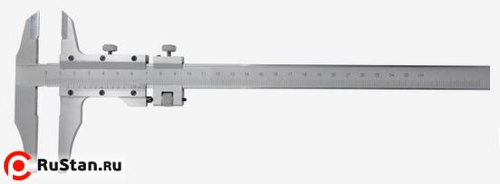 Штангенциркуль 0 - 500 ШЦ-II  (0,05) с устр. точн. устан. рамки Н-100мм (Калиброн) фото №1