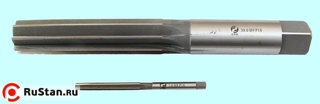 Развертка d23,0 Н7 ручная цилиндр. Р18 "CNIC" фото №1