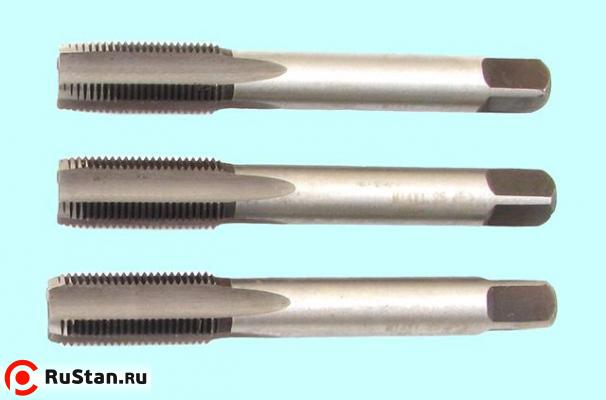 Метчик М20,0 х 1,0 ручной, к-т из 3-х шт. "CNIC" фото №1