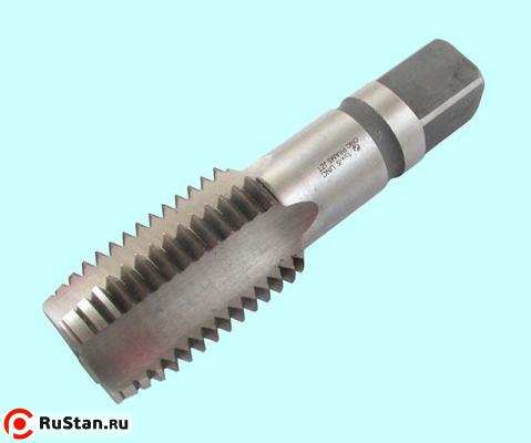 Метчик 1 1/2" UNC 60° Р6АМ5 дюймовый, м/р., (6 ниток/дюйм) для глухих отверстий DIN351 "CNIC" фото №1