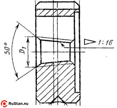 Плашка Трубная коническая   R  1 1/2", 11 ниток/дюйм, dнар.90мм фото №1