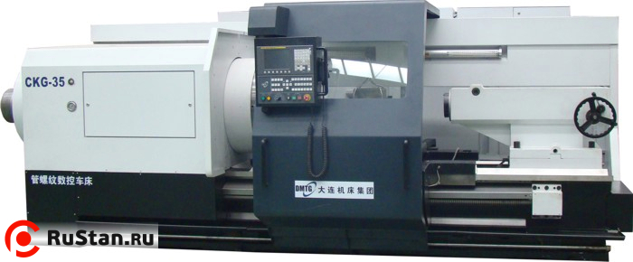 Трубонарезной станок с ЧПУ DMTG CKG35/1200 фото №1