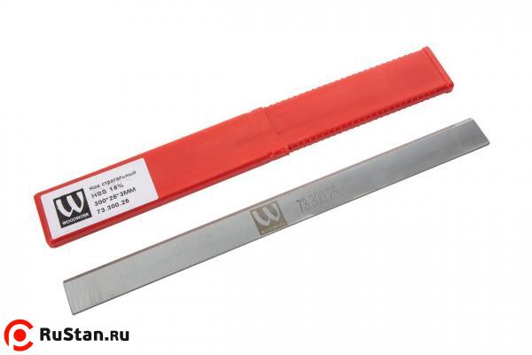 Нож строгальный HSS 18% 300X25X3мм (1 шт.) для С30 Genius фото №1