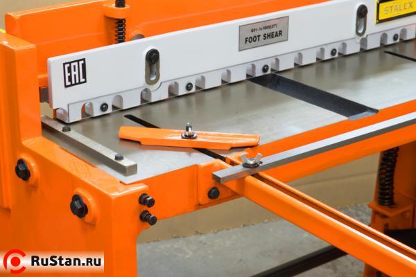 Гильотина ножная Stalex Q01-1х1000 фото №4 Гильотина ножная Stalex Q01-1х1000 фото №4
