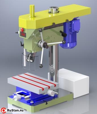 Настольный сверлильно-фрезерный станок НСФ-1 фото №2 Настольный сверлильно-фрезерный станок НСФ-1 фото №2