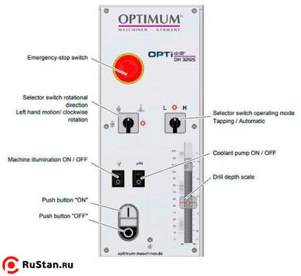 Вертикально-сверлильный станок OPTIdrill DH32GS фото №5 OPTIdrill DH32GS фото №5