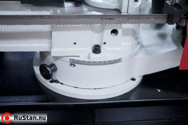 Градусная линейка для установки необходимого положения заготовки фото №24 Stalex BS-1018R фото №24