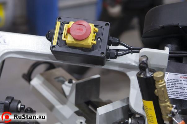 Кнопка вкл./выкл. размещена на раме станка фото №5 Stalex BS-128HDR фото №5