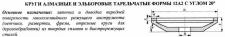Круг алмазный 12А2-20град (тарельчатый) 100х3х2х20  SSD-2(АС4) 160/125 100% В2-01 8,0 карат 