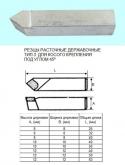 Резец Расточной державочный  8х 8х32 Т15К6(YT15) 45°, к расточным оправкам 
