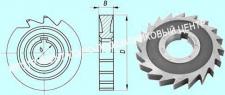 Фреза дисковая пазовая  100х10х32 Р6М5, Z =20