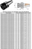 Патрон Цанговый с хв-ком 7:24 - BT40х150 (MAS403) c ЧПУ (М16х2.0) под цанги ЕR25 (BT40-ER25-150) 