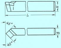 Резец Проходной отогнутый 40х25х170 ВК4