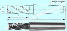 Фреза Концевая d18,0х 40х155 к/х  Р6М5  Z=4 КМ3 (без маркировки)