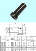 Втулка переходная с цилиндрич. хв-ка D 25 на КМ3 