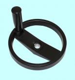 Маховик 160х16х48х5мм (DxdxHxb) с  2-мя спицами, алюминий